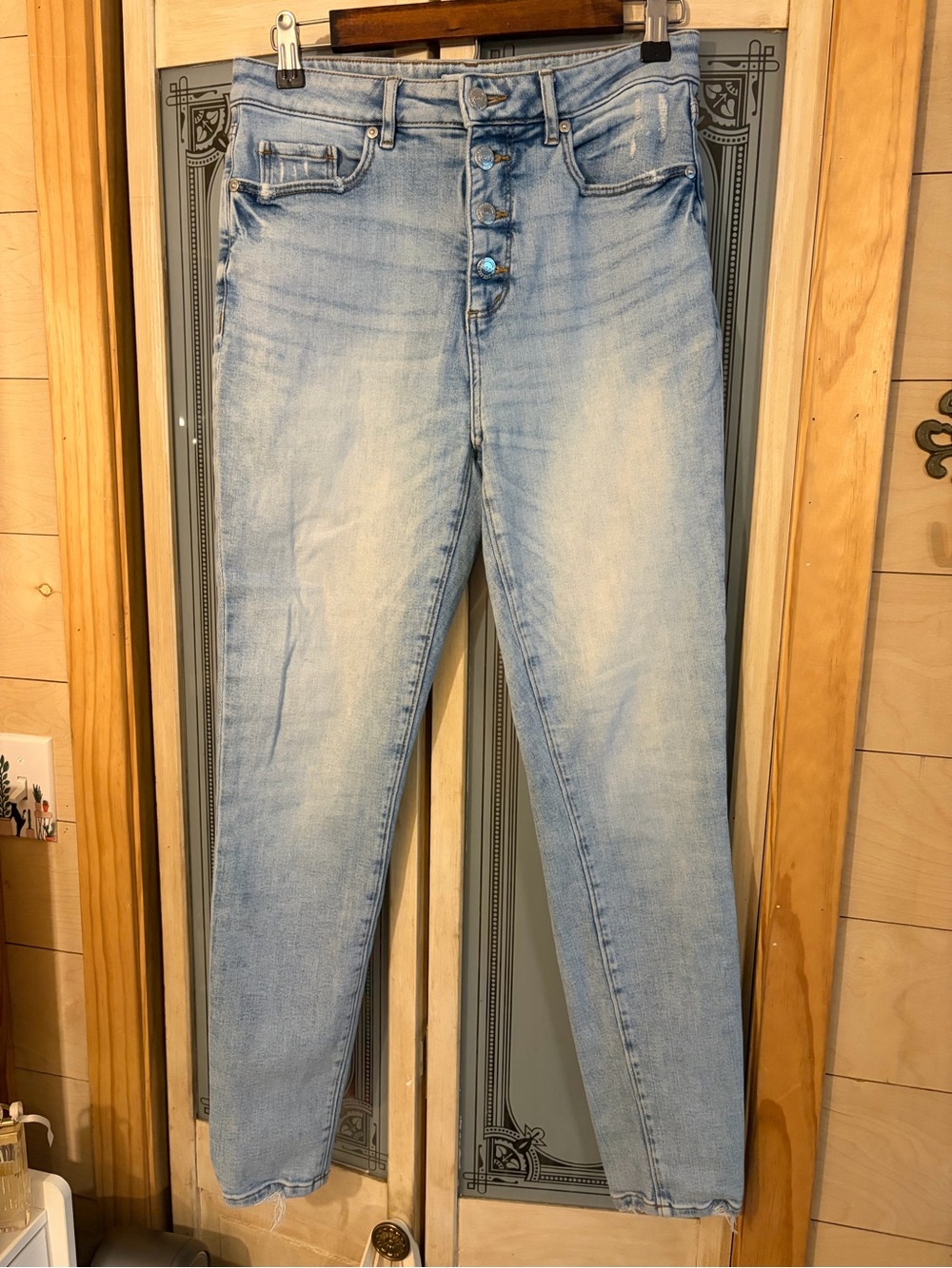 LOFT Curvy Hi Waist Skinny Jeans